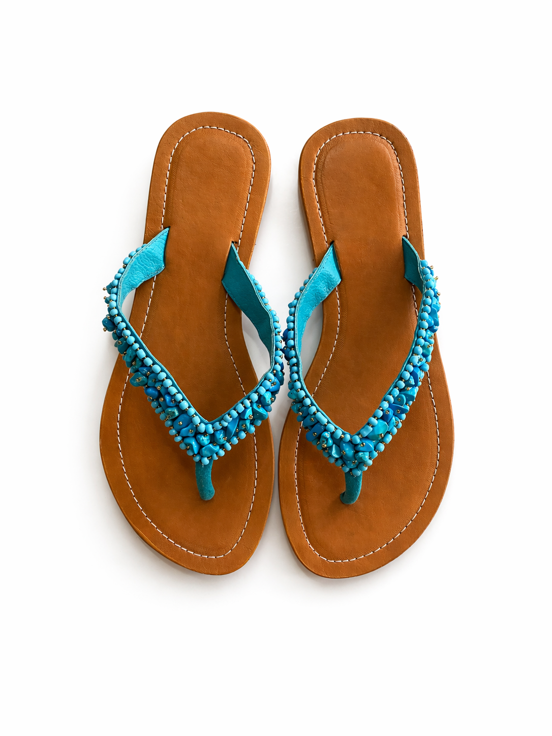 Blau Sandals