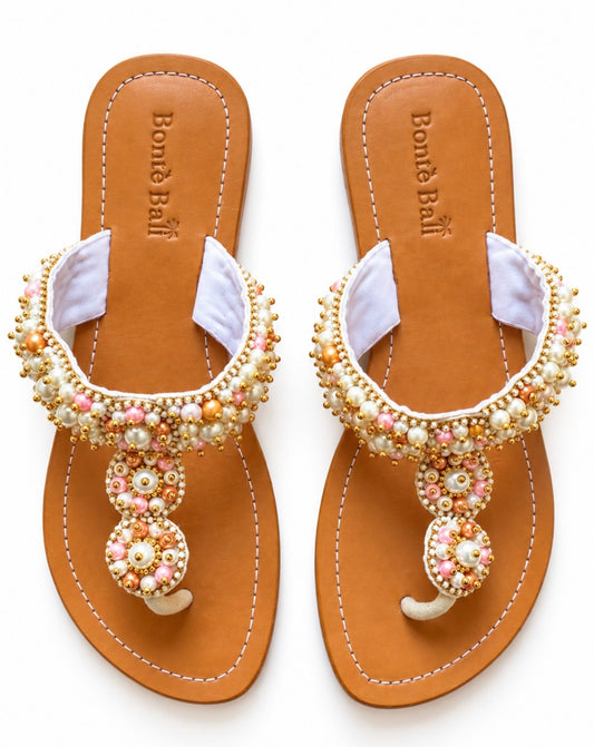 Mix Mutiara jepit Sandals