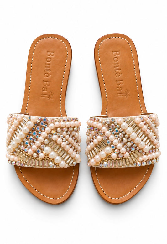 Violet with sandals