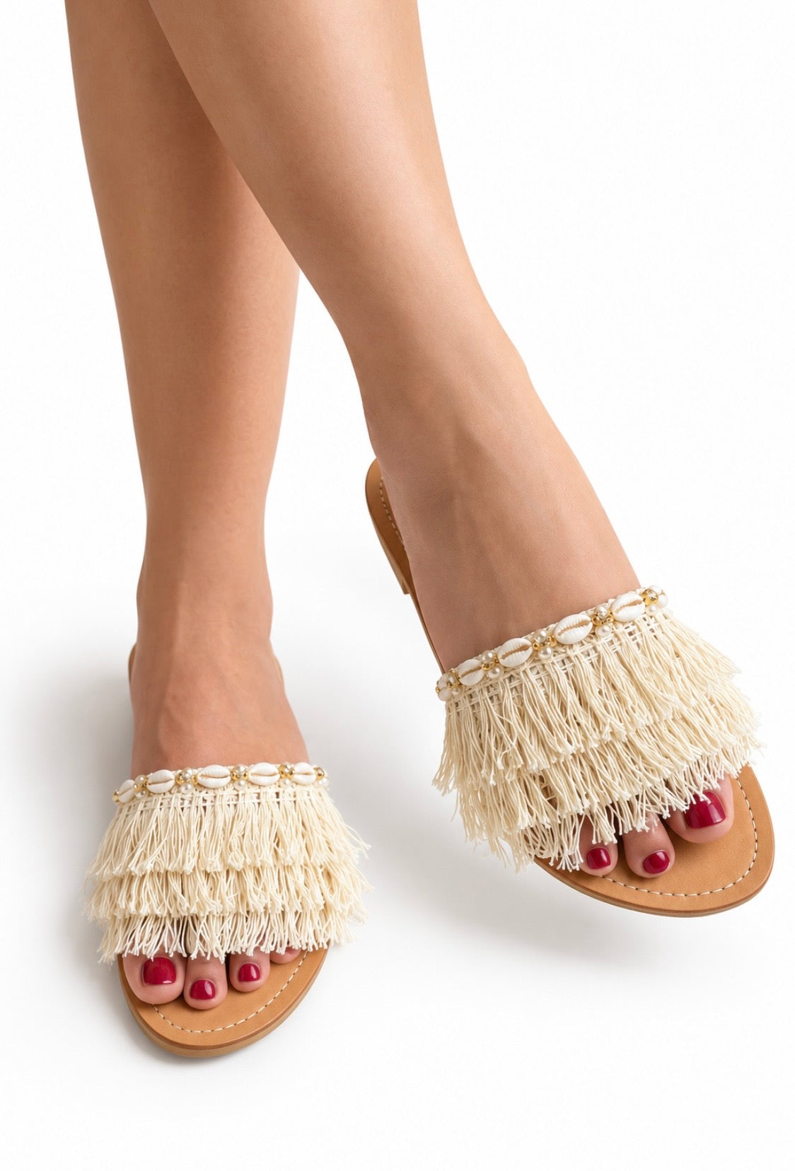 Multi rumbai sandals