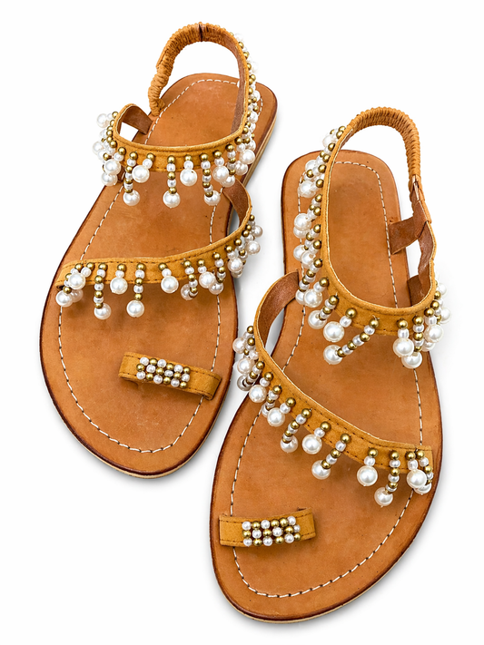 Pearly Sandals