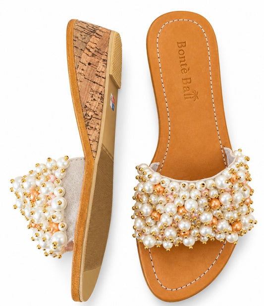 Mix mutiara wedges 3cm Sandals