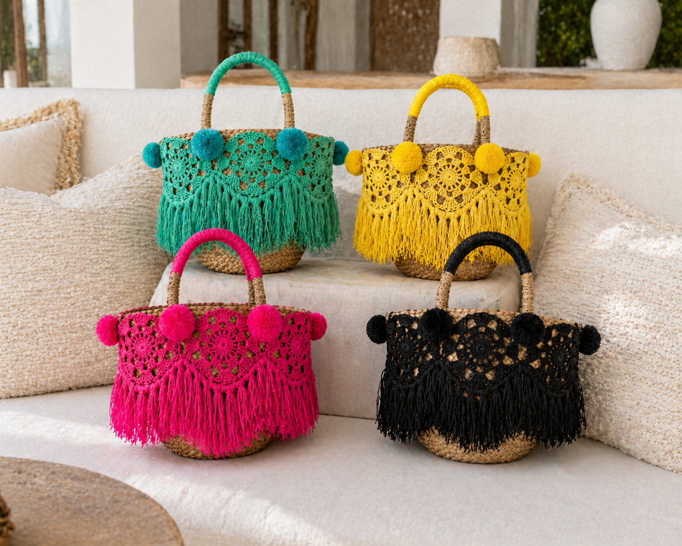Dahlia Rumbai Bag