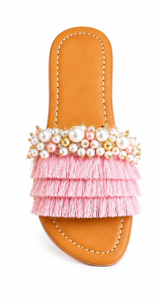 Pink Mutiara Selop 2 Sandals
