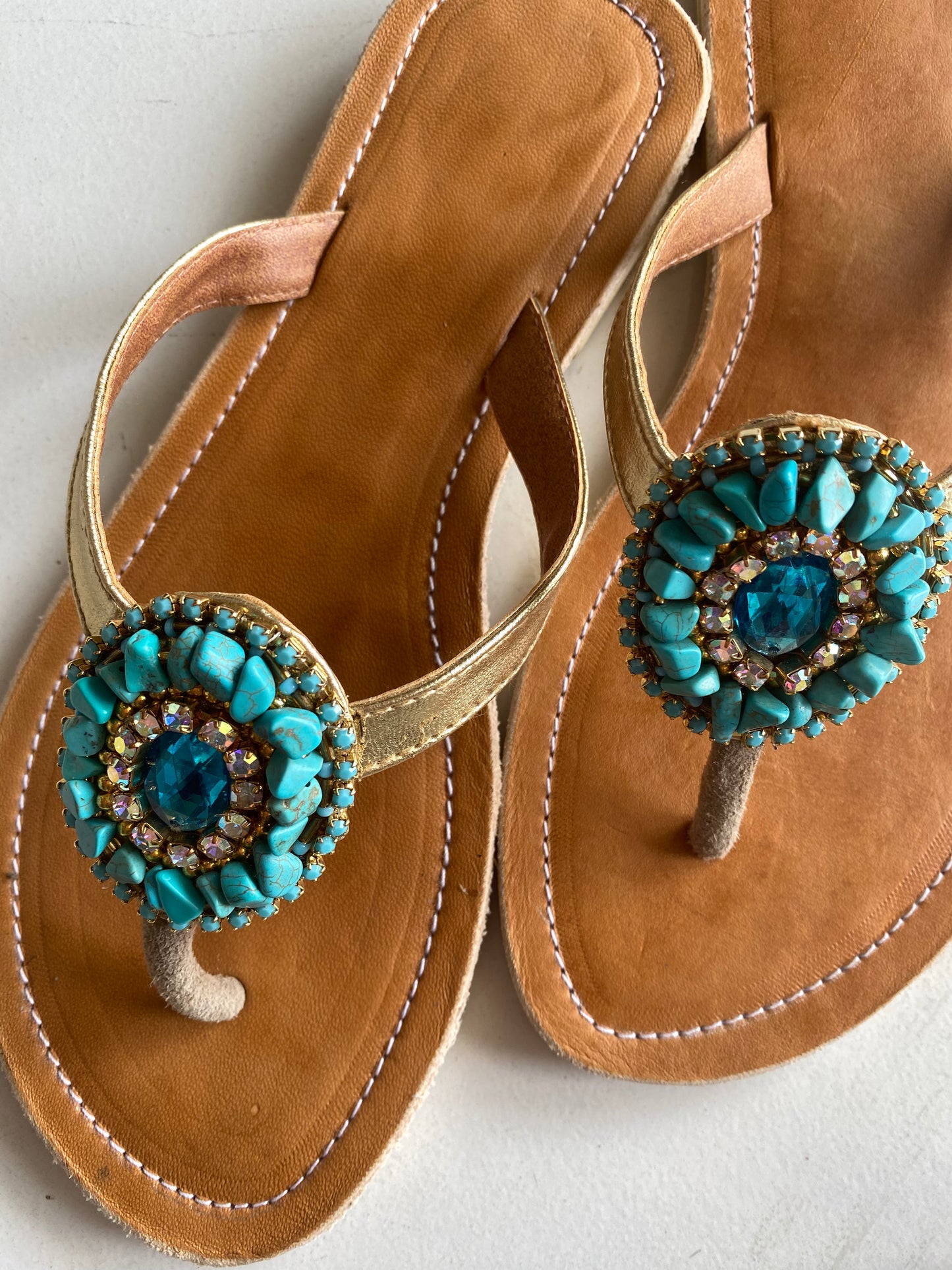 Coral Sandals