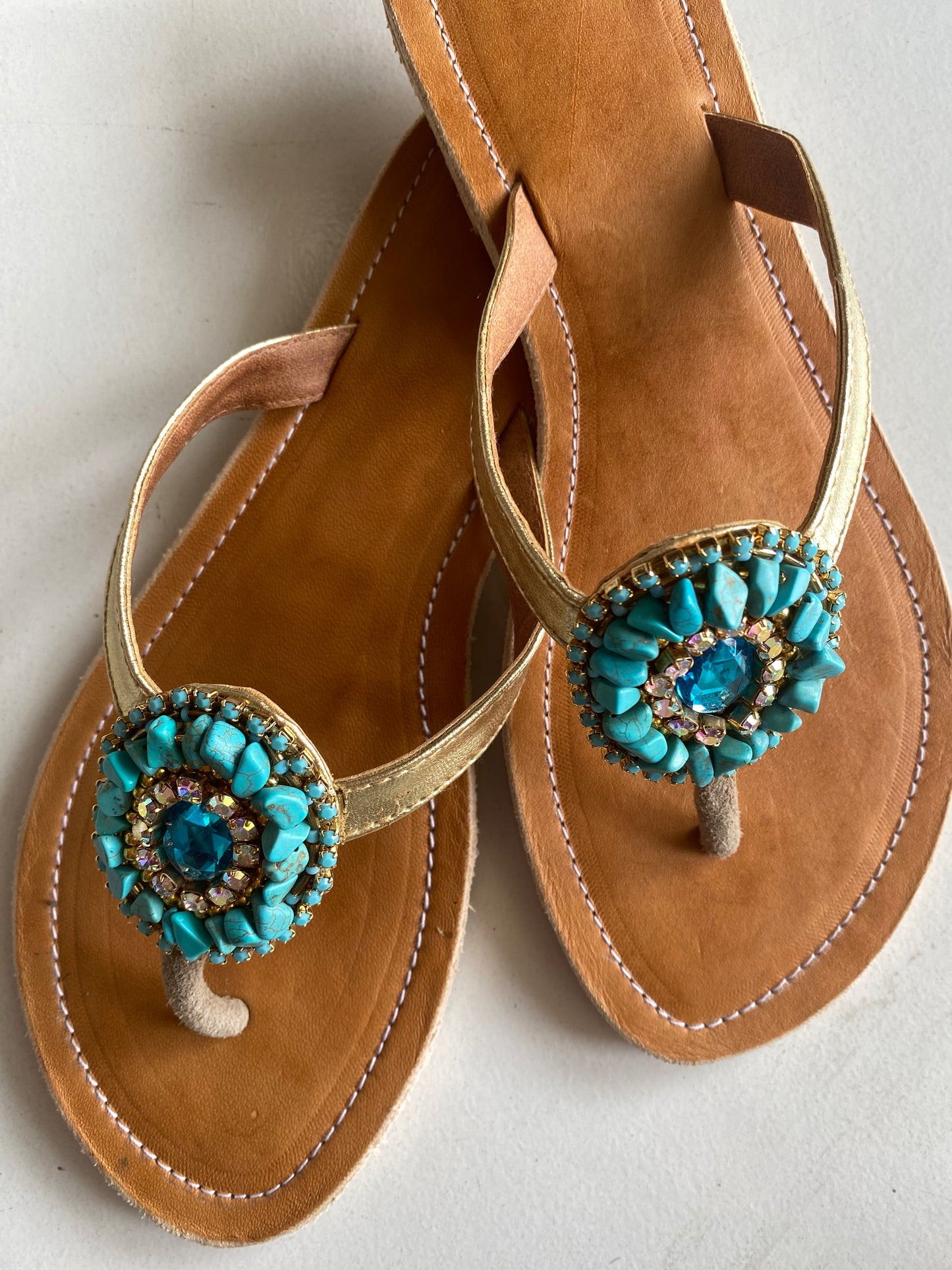 Coral Sandals