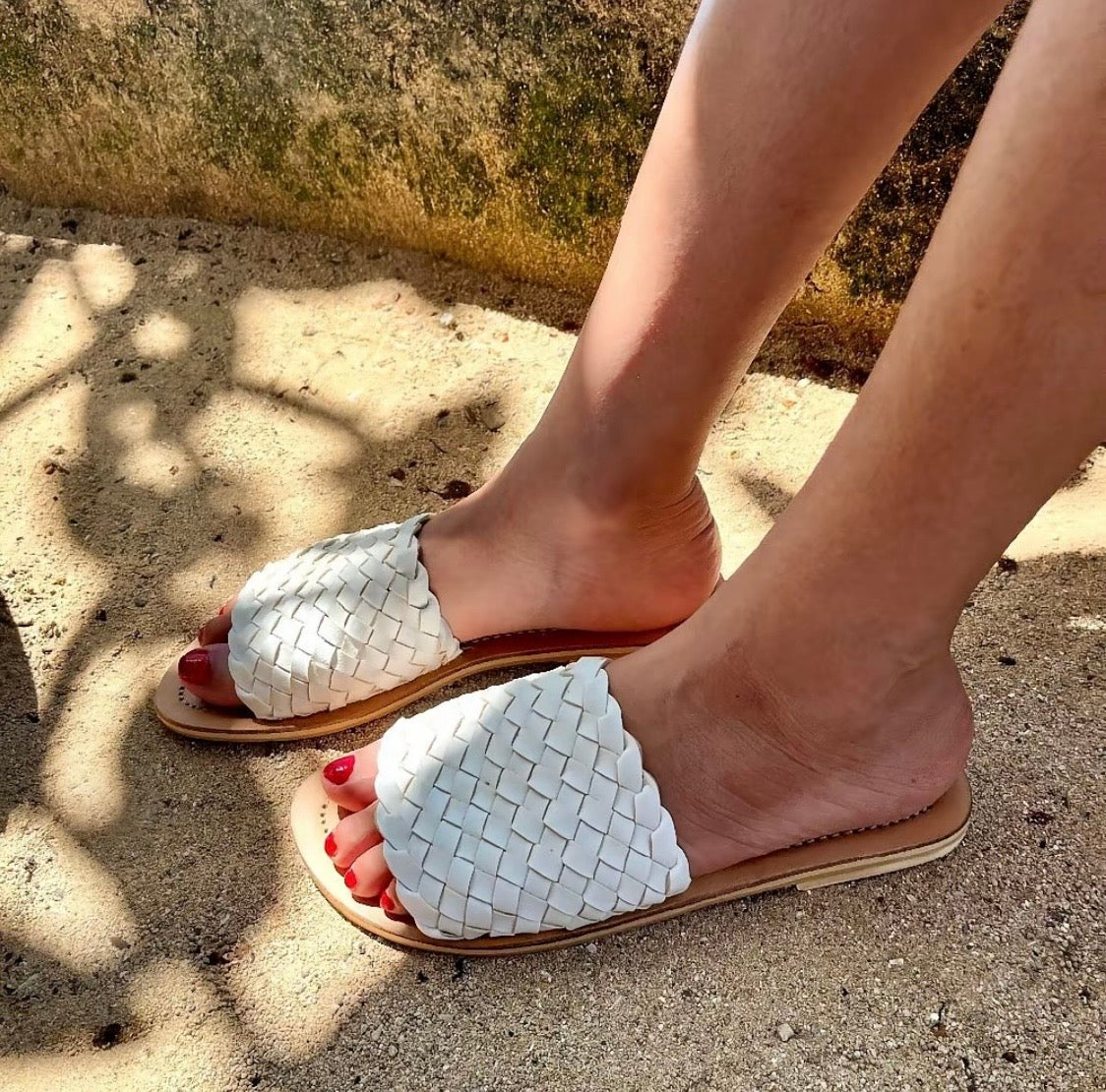 Modena Anyam Selop Sandals